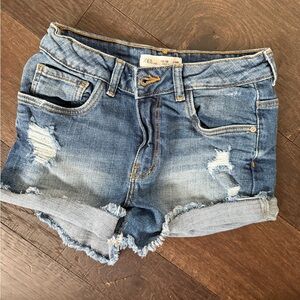Zara kid’s Blue Denim Shorts
